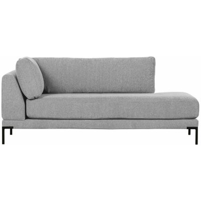 Woood Coulee 200 cm pravá světle šedá látková – Zboží Dáma