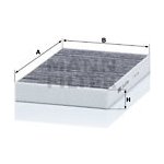 Kabinový filtr MANN-FILTER CUK 25 044 – Hledejceny.cz