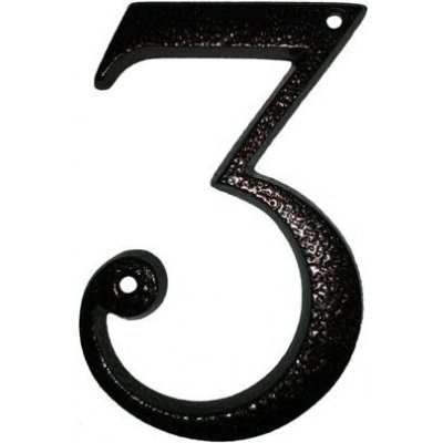 číslo domovní 3, zinkové slévané 455003 – Sleviste.cz