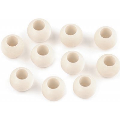 Pro Háčkování Plastový korálek Ø 10 mm krémový - 10 ks – Zbozi.Blesk.cz