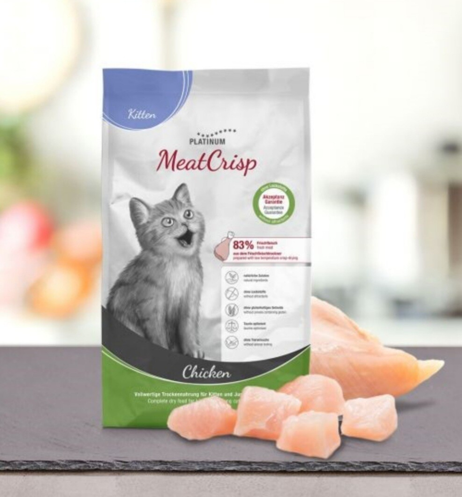 Platinum MeatCrisp Kitten Chicken Kuře pro koťata 0,4 kg