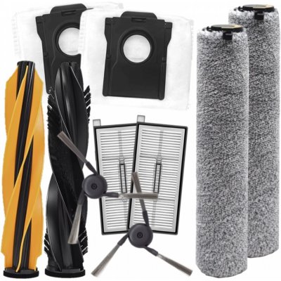 ElektroSkalka Mova Z60 Ultra Roller Complete Black hepa filtry a kartáče a mopovací textilie a sáčky 9 ks – Sleviste.cz