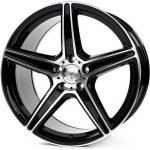 AXXION AX7 8x18 5x112 ET48 black polished – Hledejceny.cz