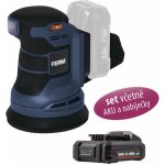 FERM Aku excentrická bruska 20V - 1x2Ah - Platform ESM1013 SET – Hledejceny.cz