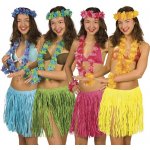 Barevná havajská souprava sukně věnec náramky a čelenka – Hledejceny.cz