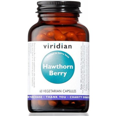 Viridian Hawthorn Berry 60 kapslí – Hledejceny.cz