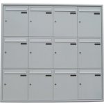 3MH s.r.o. Poštovní schránka MA-260x330x110 v sestavě pro zazdění Barva: RAL 8002 hnědá – Hledejceny.cz