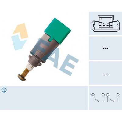 Spinac brzdoveho svetla FAE 24904 – Hledejceny.cz