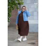 Italy fashion Maxi šaty Viana Fuchsiová – Zboží Dáma