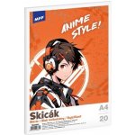 Unipap skicák A4 20 listů 7500659 170339 – Sleviste.cz