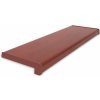 Parapet LEXIKON dřevotřískový parapet LUX 250 x 1000 mm mahagon