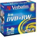 Verbatim DVD+RW DataLife PLUS 8cm Mini 1,4GB 4x, jewel box 5ks (43565)