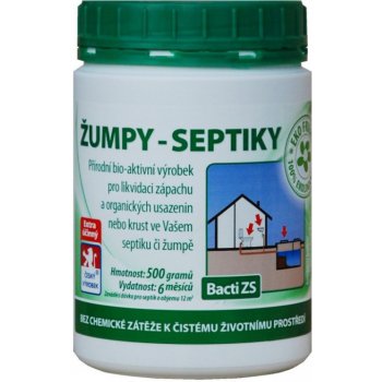 Bacti ZS - Bakterie do žump a septiků - 0,5 kg