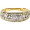 Prsteny Pattic prsten ze žlutého zlata se středovým zirkonem a zirkony PR111133201