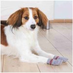 Trixie Protiskluzové šedé ponožky 2 ks pro psy – Zboží Mobilmania
