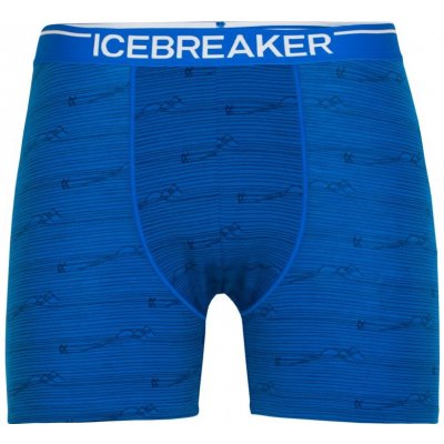 Icebreaker pánské boxerky mens anatomica boxers lazurite midnight navy