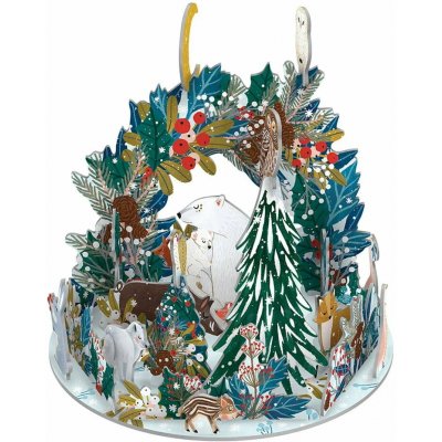 Roger la Borde Polar Bear Bower adventní dekorace barevná/zelená – Hledejceny.cz
