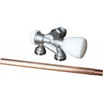 Termostatický ventil rohový dvoucestný s regulačním šroubením Giacomini 1/2"x18 pravý R357BIX062 – Hledejceny.cz