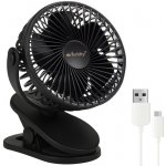 Černý bezdrátový ventilátor Ruhhy 25567 – Hledejceny.cz