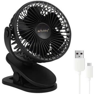 Černý bezdrátový ventilátor Ruhhy 25567 – Hledejceny.cz
