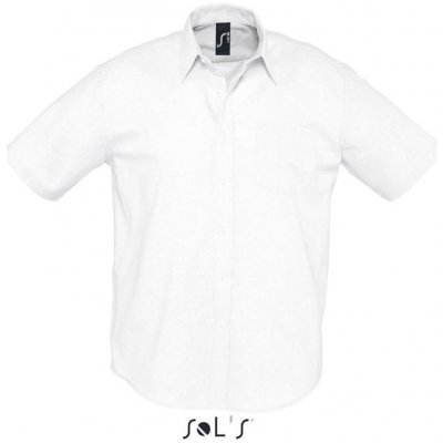 Sol's pánská košile s krátkými rukávy Brisbane bílá