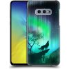 Pouzdro a kryt na mobilní telefon Samsung Pouzdro Head Case Samsung Galaxy S10e POLÁRNÍ ZÁŘE VLK