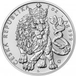 Česká mincovna Stříbrná mince Český lev 2026 stand 1 oz – Zboží Dáma