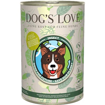 Dog's Love Hmyz a kuře 400 g – Hledejceny.cz