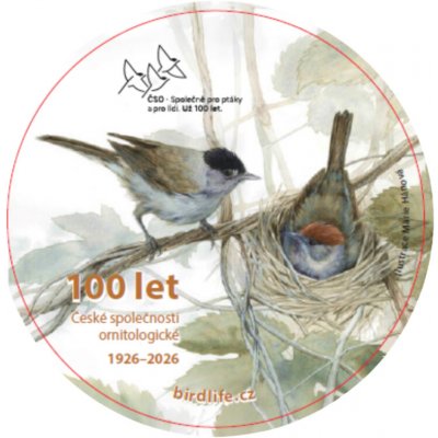 Samolepka - 100 let ČSO – Zboží Živě