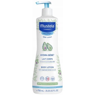 Mustela Bébé Hydra Bébé hydratační tělové mléko pro dětskou pokožku 500 ml – Zbozi.Blesk.cz