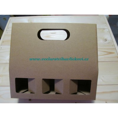 Dárková krabice na med 3x0,25kg – Zboží Mobilmania