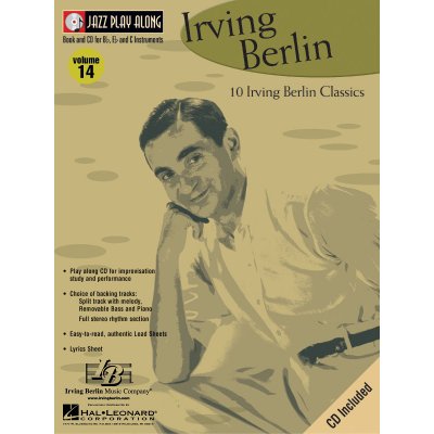 IrIrving Berlin Jazz Play-Along Volume 14 noty pro nstroje v ladn C 1000704