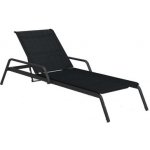 Gloster Stohovatelné polohovací Helio, Gloster, 227x79x34/96,5 cm, hliník černošedý (meteor), výplet textilen černý (charcoal) – Hledejceny.cz