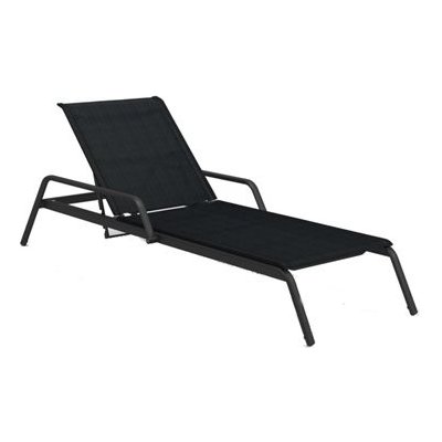 Gloster Stohovatelné polohovací Helio, Gloster, 227x79x34/96,5 cm, hliník černošedý (meteor), výplet textilen černý (charcoal) – Hledejceny.cz
