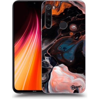 Pouzdro Picasee silikonové Xiaomi Redmi Note 8T - Cream černé – Zboží Mobilmania