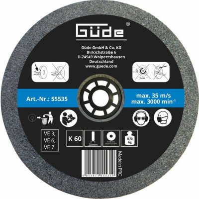Güde Kotouč brusný 150 mm K60 55535 – Zboží Dáma
