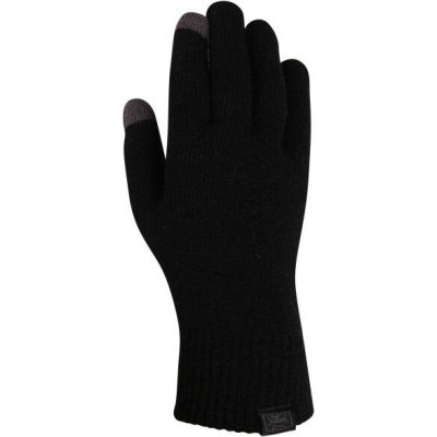 Willard Willis pletené prstové rukavice černá