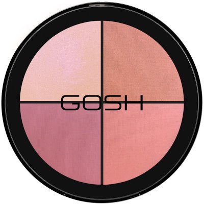 Gosh Strobe'n Glow Konturovací a rozjasňující paleta 002 Blush 15 g – Zboží Dáma