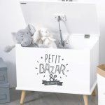 Atmosphera for kids Úložný box Petit Bazar 58 x 38 x 48 cm bílá – Sleviste.cz