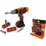 Smoby Black & Decker Šroubovák vrtačka a příslušenství – Zboží Dáma
