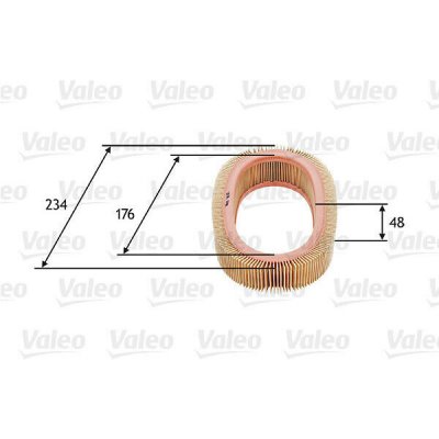 Vzduchový filtr VALEO 585671 – Hledejceny.cz