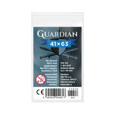 Albi Guardian 41 x 63 mm obaly 100 ks – Zboží Mobilmania