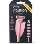 Wilkinson Sword Intuition Quattro + 8 ks hlavic – Zboží Mobilmania