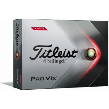 Titleist Pro V1X High Numbers 12 ks