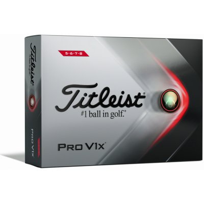 Titleist Pro V1X High Numbers 12 ks – Hledejceny.cz