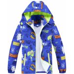 Kugo bunda B2871 modrá – Zboží Mobilmania