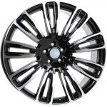 Racing Line XE136 9.5x22 5x120 ET42.5 black polished – Sleviste.cz