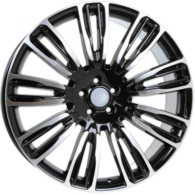 Racing Line XE136 9.5x22 5x120 ET42.5 black polished – Sleviste.cz