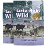 Taste of the Wild Sierra Mountain 2 x 12,2 kg – Zboží Mobilmania