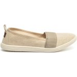 Oldcom OLIVIA LEN Dámské lněné slip-on béžová – Zboží Dáma